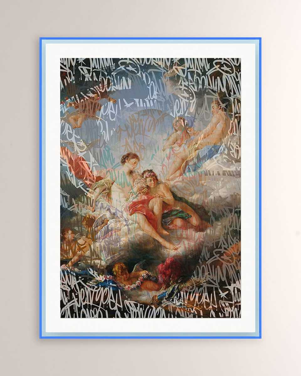 "The Modern Alteration" Framed Giclee by Coup D'Esprit